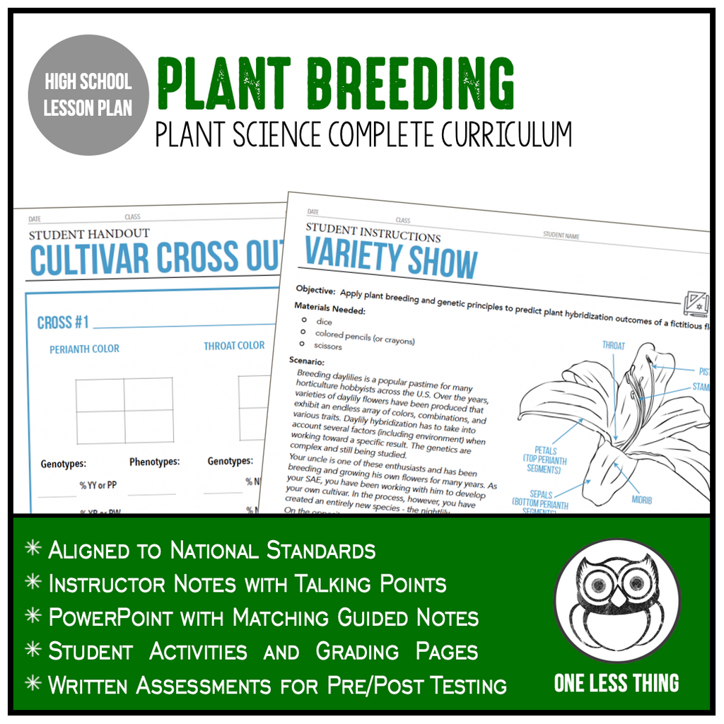 CCPLT05.3 Plant Breeding, Plant Science Complete Curriculum