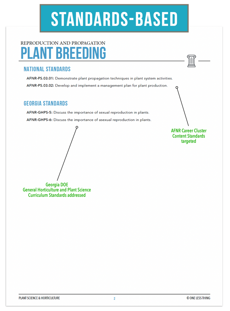 CCPLT05.3 Plant Breeding, Plant Science Complete Curriculum