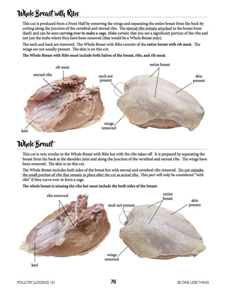 Poultry Judging 101 CDE Handbook