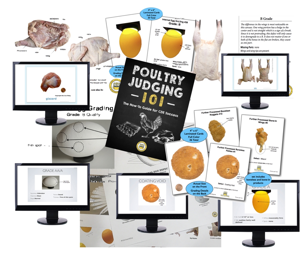 Poultry Judging Team Practice Digital Plus Package