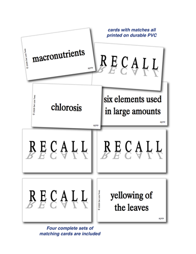 Plant Physiology, Recall Download Only