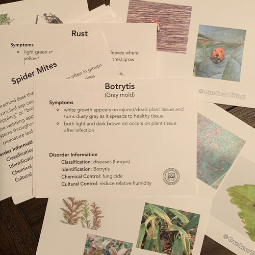 Horticulture Disorders ID, IDPix Cards
