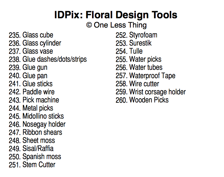 Load image into Gallery viewer, Floral Design Tool ID, PowerPoint Downloads
